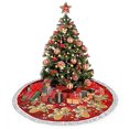 thumbnail image 4 of Falda para árbol de Navidad FREEHOTU Gingerbread Candy Lollipop, 4 of 4