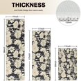 thumbnail image 4 of Pioneer Flower Floral Print Pattern Kitchen Rugs Sets Of 3,Kitchen Runner Rugs Non Skid Washable,Decorative Kitchen Floor Mats for Kitchen,Sink,Laundry,17"x30"+ 17"x47" + 17"x59", 4 of 6