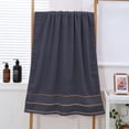 thumbnail image 2 of JML Dark Gray Bath Towel Set of 8 Pieces - Cotton Blend Highly Absorbent Towels for Bathroom, 2 Soft Bath Towels, 2 Hand Towels, 4 Washcloths, 2 of 6