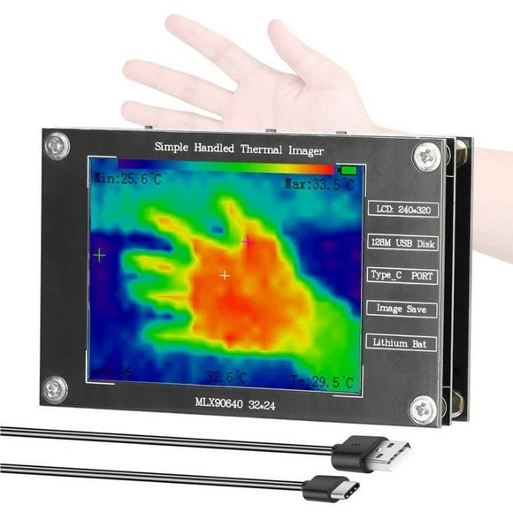 Portable Thermal Imager -40 to 300 Small Thermal Imaging Camera Support 2.8inch ,Easy to Use
