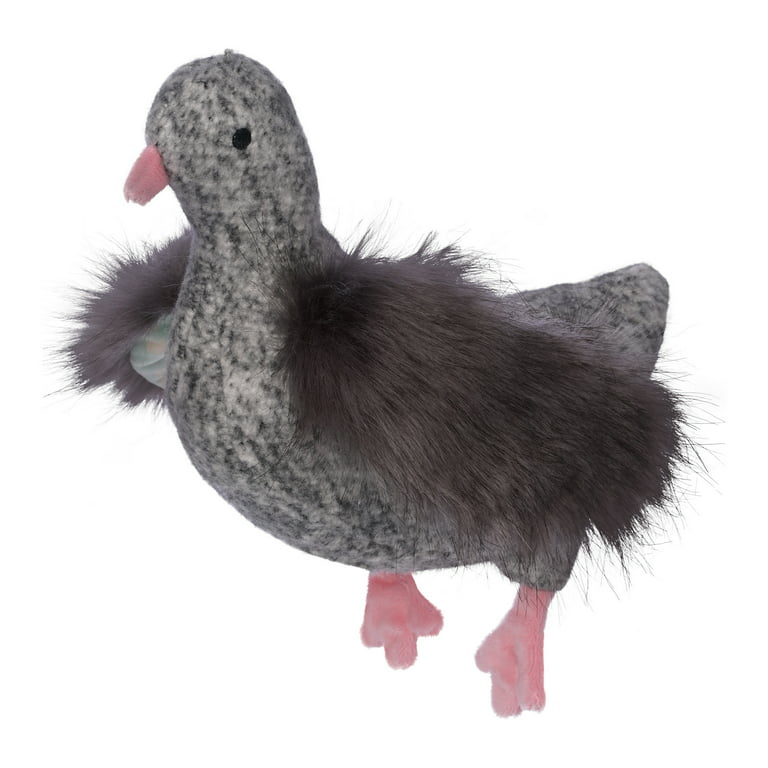 Manhattan Pet Toy Pecky Pigeon Bird Squeaker Dog Exercise Toy with