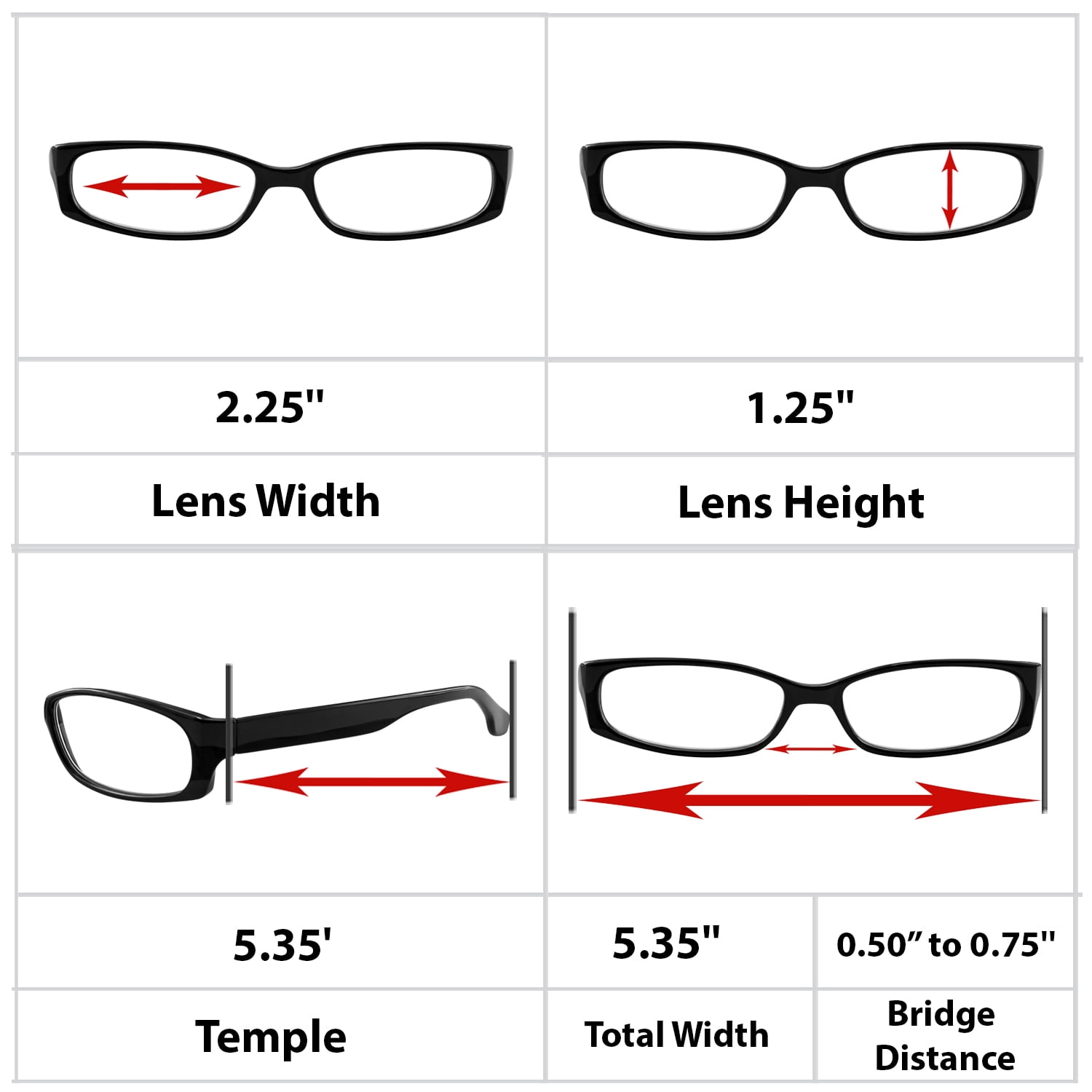 Computer Reading Glasses +0.00