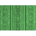 thumbnail image 1 of Ahgly Company Indoor Rectangle Abstract Emerald Green Modern Area Rugs, 8' x 12', 1 of 4