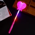 thumbnail image 4 of 8PCS Light Stick Cute Heart Star LED Light up Stick Glow Stick for Night Party, 4 of 8