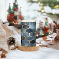 thumbnail image 2 of Yayeee Flameless Candles with Remote Flickering Battery Operated Multi Color Changing, Elegant Hexagon Pattern, 2 of 7
