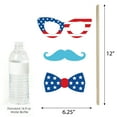 thumbnail image 5 of Big Dot of Happiness Firecracker 4th of July - Red, White and Royal Blue Party Photo Booth Props Kit - 20 Count, 5 of 8