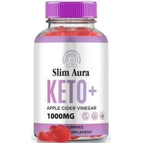 Slim Aura Keto ACV Gummies, SlimAura Keto Plus ACV Gummys , Official Slim Aura Keto ACV Gummies, Premium Apple Cider Vinegar, All Natural Formula, 525mg Gomitas (60 Gummies)