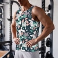 thumbnail image 5 of Pofeuu Cute Poodle Dog Print Men's Workout Tank Tops Sleeveless Muscle Gym Shirt Quick Dry-3X-Large, 5 of 7