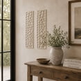 thumbnail image 3 of DecMode Silver Aluminum Metal Cutouts Abstract Wall Decor (2 Count), 3 of 13