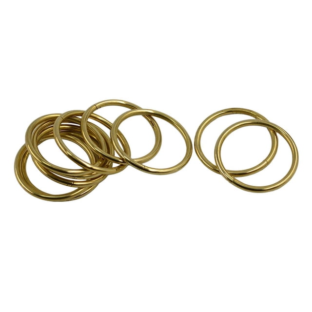 10 Paquetes De Anillos De Bloqueo De 40 Mm, Conectores De Dividida Pa , Cortina, Guirnalda De Cristal, Colle Llave Sunnimix llavero con clip a presión de bloqueo automático