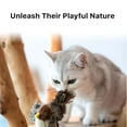 thumbnail image 5 of BESTSKY Interactive Chirping Bird Cat Toy,Catnamic Toy Automatic Chirping Flying Bird Cat Toy,Flapping Bird Cat Toy with Feather Tail,Chirping Bird Cat Toy Flapping Wings with Melody Chaser, 5 of 7