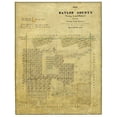 thumbnail image 2 of Rosenberg 19x24 Gold Ornate Wood Framed with Double Matting Museum Art Print Titled - Baylor County Texas - Walsh 1859, 2 of 4