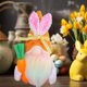 thumbnail image 4 of Decoraciones de Pascua, adornos de Pascua, decoración de Pascua, pequeño regalo, muñeca sin rostro, conejo de Pascua, decoración del festival de Pascua, muñeca de tela, decoración del festival, regalo, 4 of 6
