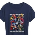 thumbnail image 3 of Marvel - Heroes Vs Villains - Women's Short Sleeve Graphic T-Shirt, 3 of 5