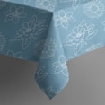 thumbnail image 5 of 42x42 Inch Waterproof Square Tablecloth, Thickened Polyester Table Cover for Dining & Parties, Floral Print, 5 of 6
