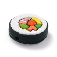 thumbnail image 2 of 10pc Food Grade Eco-Friendly Silicone Focal Beads Sushi Colorful 22x8mm Hole: 2mm, 2 of 2