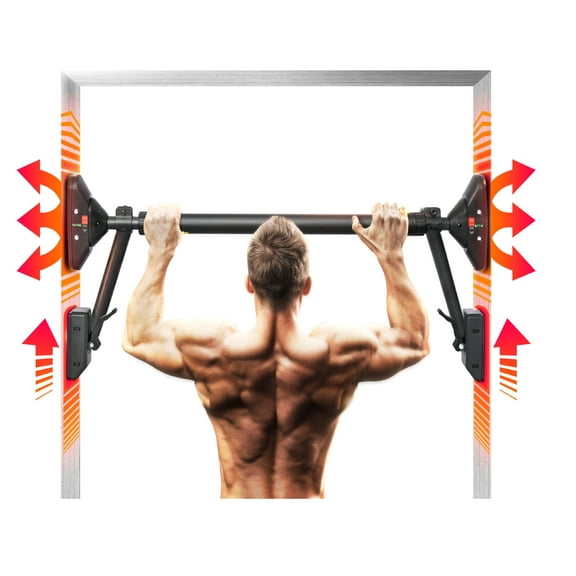 Pull Up Bar, E-Jet Sport, Chin up Bar Upper Body Workout, Two-Way Support Fitness Training Equipment