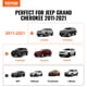 thumbnail image 2 of VEVOR Barras transversales para techo, compatibles con Jeep Grand Cherokee 2011-2021 con rieles laterales ranurados, capacidad de carga de 200 libras, barras transversales de aluminio con cerraduras, 2 of 9