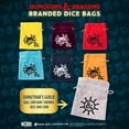 thumbnail image 4 of Dungeons & Dragons: Xanathar's Treasure Pack - Randomly Assorted Set w/ 7pc Dice, Metal Coin & Dice Bag - RPG, D&D Waterdeep Collection, Sirius Dice, 4 of 8