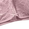 thumbnail image 6 of Sunvit-Panties Womens Pink Lace Panties, Size L - Nylon Spandex, Low Rise with Scalloped Edges, Comfortable Breathable Floral Lace Underwear for Daily & Special Occasions, 6 of 7
