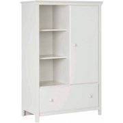 South Shore Cotton Candy Armoire with Drawer, White