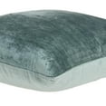 thumbnail image 4 of Parkland Collection Diego Sea Foam Solid Decorative Throw Pillow, 20 x 20 Cotton Blend Square Pillow, 4 of 4