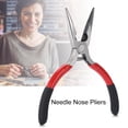 thumbnail image 4 of Needle Nose , Small Wire Cutter , Practical Solid Electronic Industrial Repairing For Wrapping Jewelry Making Cutting, 4 of 8