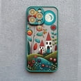 thumbnail image 1 of Hand Painted Forest House Phone Case For iphone 15 14 Pro Max Plus 11 13 12 Pro Max Mini X XR XS 7 8 Plus Shockproof Back Cover JIANGLANG, 1 of 1