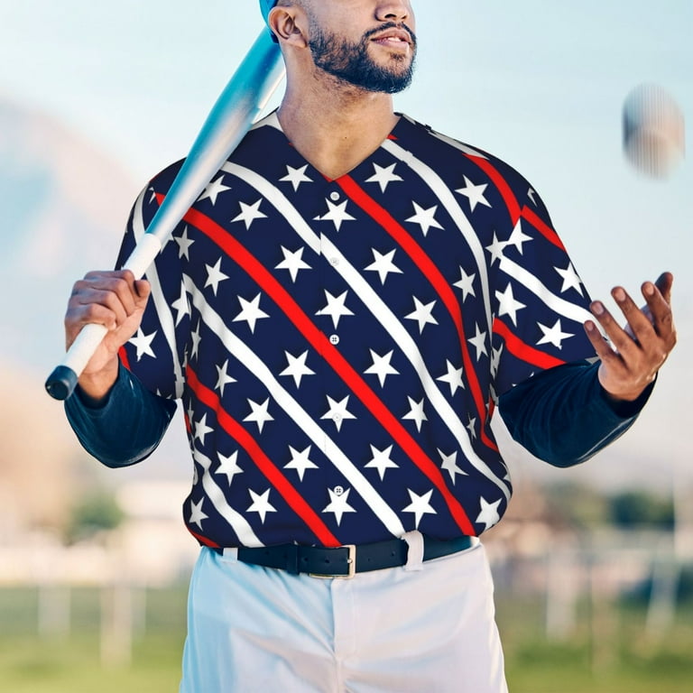 Haiem Hip Hop Hipster Baseball Jersey Button Down Shirts
