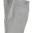 thumbnail image 2 of I-N-C Mens Shiny Casual Trouser Pants, Grey, 36W x 32L, 2 of 2