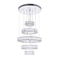 thumbnail image 2 of CWI Lighting Madeline Lustre LED avec Finition Chrome, 2 of 2