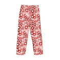 thumbnail image 3 of Lsque Plus Cross Print Men's Pajama Pants, Lounge Pant - Comfortable Home Wear,Elastic Waistband, Stylish Design-Small, 3 of 9