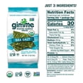 thumbnail image 3 of Seaweed Organic Premium Roasted Seaweed Snacks, Korean BBQ, 6 Count, Keto, Vegan, Gluten-Free, Great Source of Omega3s and Iodine, Healthy On-The-Go Snack for Kids and Adults, 3 of 5