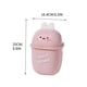 thumbnail image 3 of Mini Trash Can With Lid Cute Tabletop Flip Small Trash Can 0.35 Gallon Tabletop Trash Can Suitable For Bathroom Kitchen Office Dressing Table Trash, 3 of 4