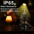 thumbnail image 3 of Camping Lights Rechargeable, Detachable Camping Lantern with Stand, Telescopic Waterproof Camp Lamp, Magnetic Work Hanging Light, LED Tent Flashlights for Emergency (Matte Black), 3 of 4
