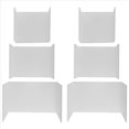 thumbnail image 3 of Acrylic Display Risers, Clear Rectangle Stands Shelf for Display 24Pcs,24 x Display racks (8 small, 8 medium, 8 large),transparent, 3 of 9
