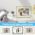 thumbnail image 3 of YAOMOBB Metal Frame Elegant Metal Photo Frame Adjustable Holder for Stylish Home Decoration, 3 of 7