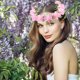 thumbnail image 5 of Diadema con flores para niñas, tocado para el cabello, 5 of 5