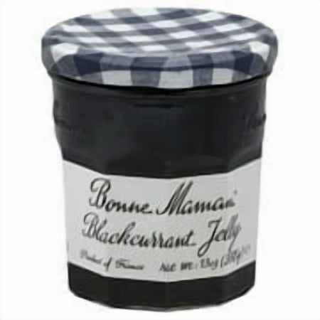 BONNE MAMAN, JELLY BLACK CURRANT, 13 OZ, (Pack of 6)