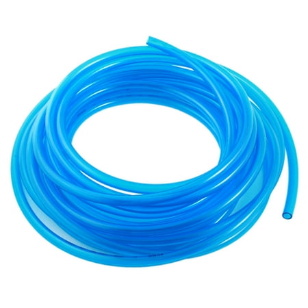 - Engine Gas Fuel Oil Injection PU Line Tubing Hose Tube 6.5x10mm 33Ft Clear Blue
