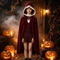 thumbnail image 6 of MuXiKeJi Clothes Velvet Hooded Cape Winter Cloak With For Halloween Cosplay Stage Performance, 6 of 6