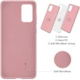 thumbnail image 4 of HAHDAXIA Silicone Case Compatible with Galaxy S20 Plus (2020) 6.7 inch, S20+ Phone Case with Screen & Camera Protection, Slim Liquid Silicone Microfiber Cloth Lining Full Body Cover (Pink), 4 of 7