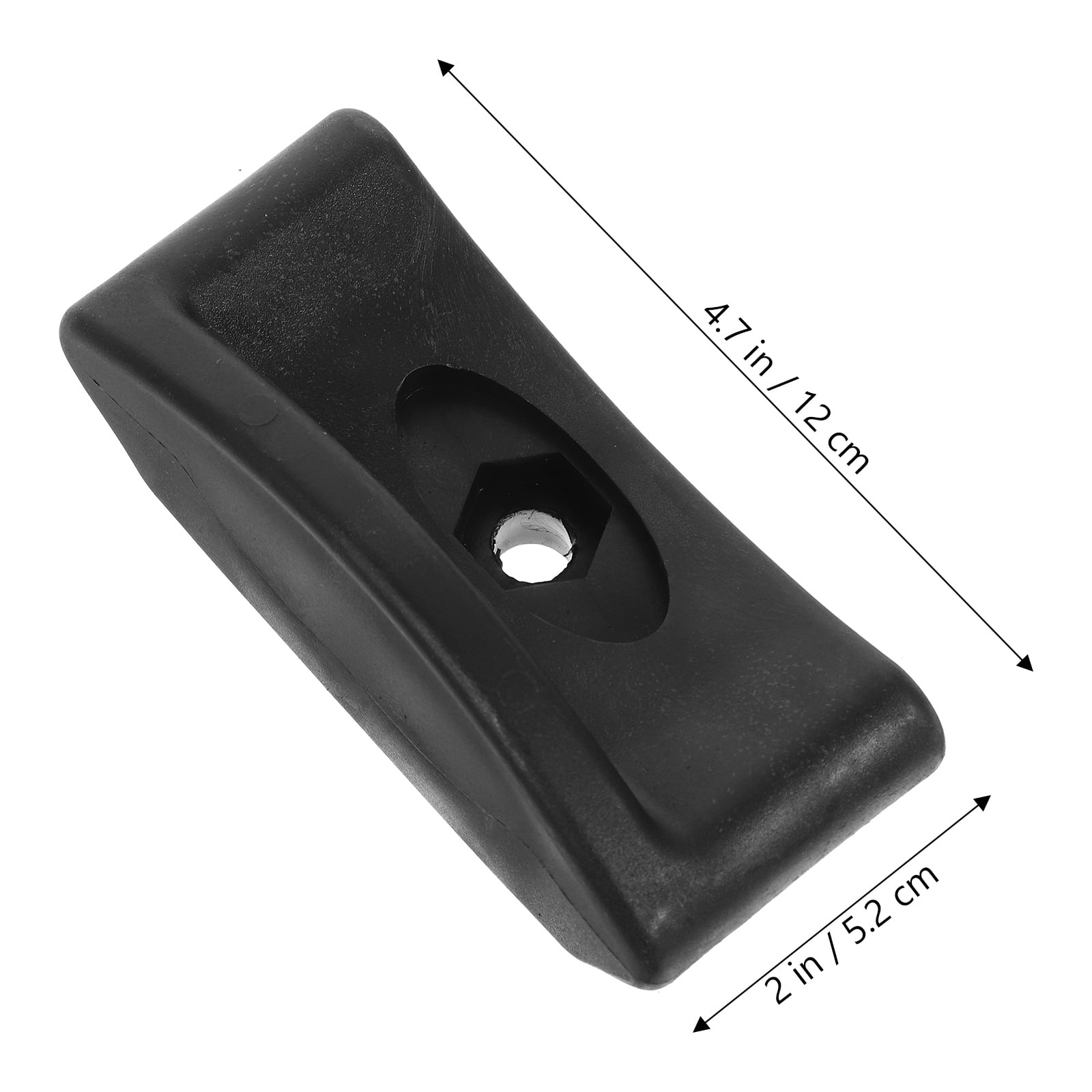 TOYMYTOY Dumbbell Bracket Black PP for Storage Prevent Rolling and Floor Protection 16Pcs