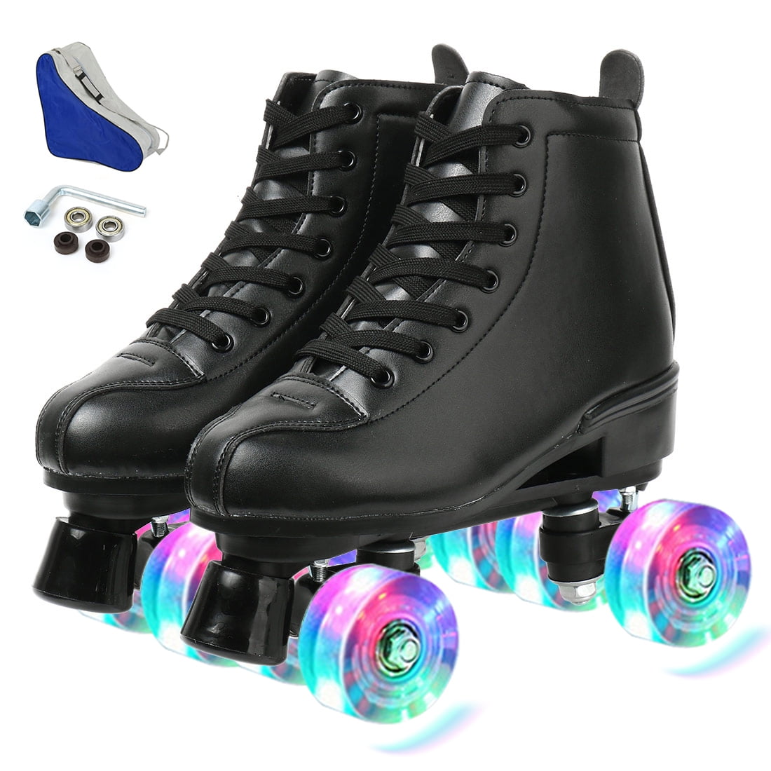 Black + Flashing wheel