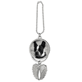 thumbnail image 1 of Bulldog mascota animal oscuro panorama Colgante de ala, 1 of 3