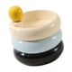 thumbnail image 5 of Joyero giratorio, tocador y organizador de cosméticos de 3 capas. Azul, 5 of 9