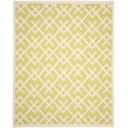 thumbnail image 2 of Safavieh Dhurries Brianna Geometric Area Rug, Light Green/Ivory, 8' x 10', 2 of 8