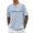 Light Blue, variant on Canada Letter Graphic Tees for Men Summer Short Sleeve Crewneck Casual Canada Travel T Shirts Streetwear