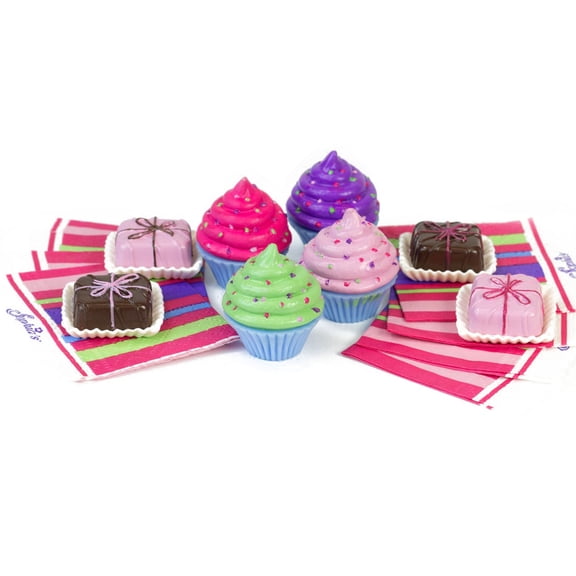 Sophia's Cupcakes & Petit Fours Dessert Set for 18" Dolls