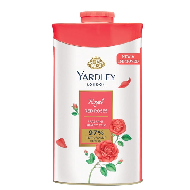 Yardley Talco Perfumado Rosa Roja 250 g